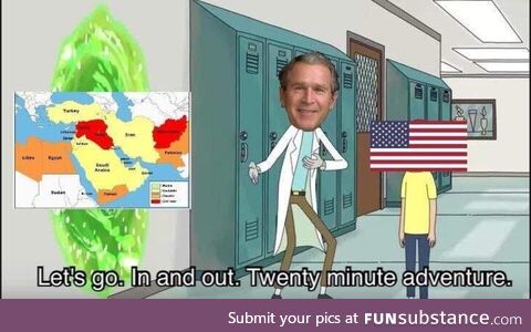 George Bush releases grand strategy to invade Afghanistan