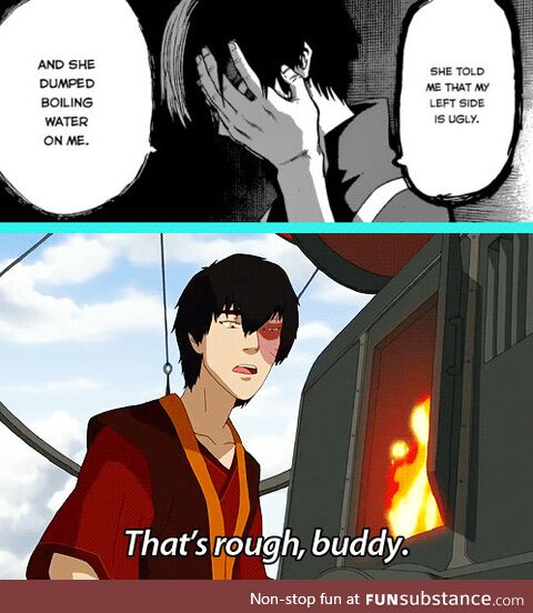 Is it accurate to say that Todoroki is a rip-off of Zuko?