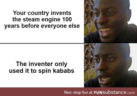 Kebab motivated innovation