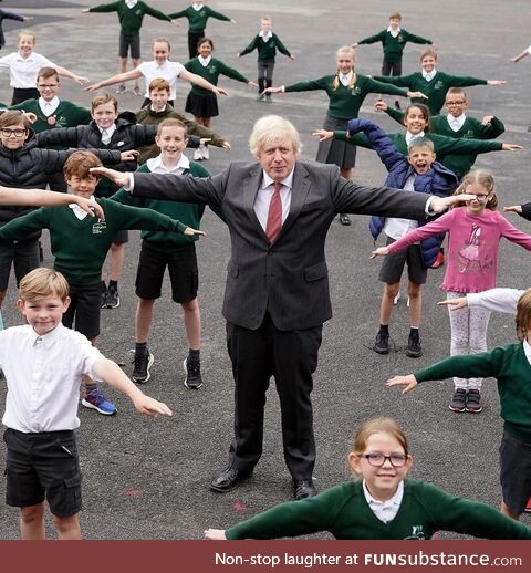 British army T-posing to assert dominance over nazi Germany