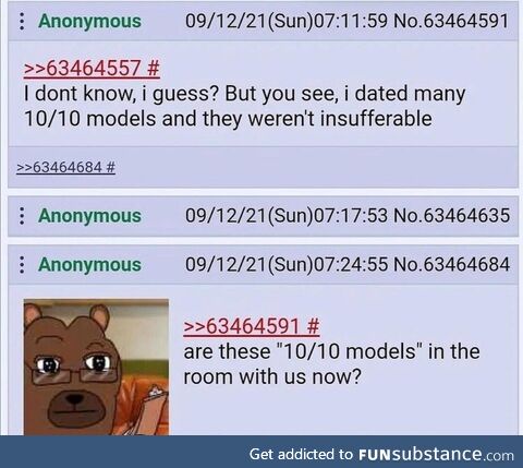 Poor anon