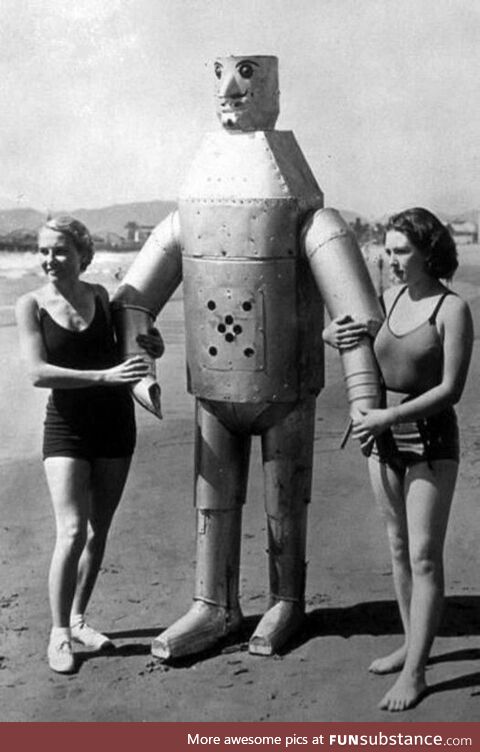 Mark Zuckerberg's grandfather going on a date, circa 1950