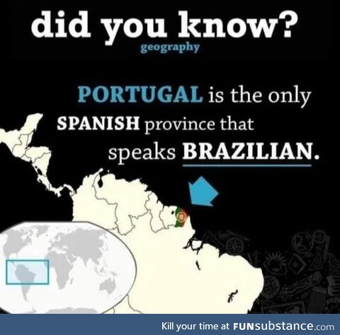 Curious fact about Portugal