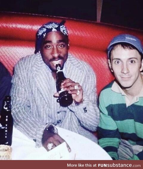 A young Eminem meets Tupac,