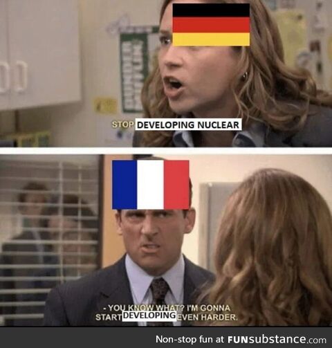 Theres at least something that france is based in