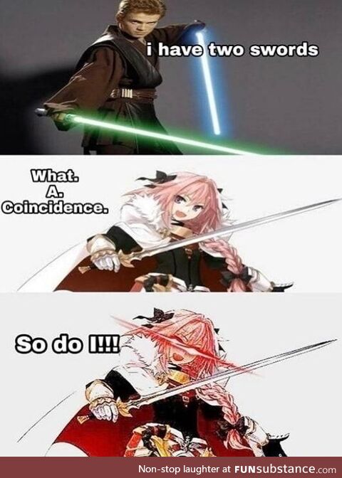 Its a astolfo meme