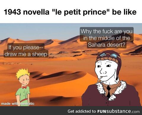 Day 3 of posting french literrature memes