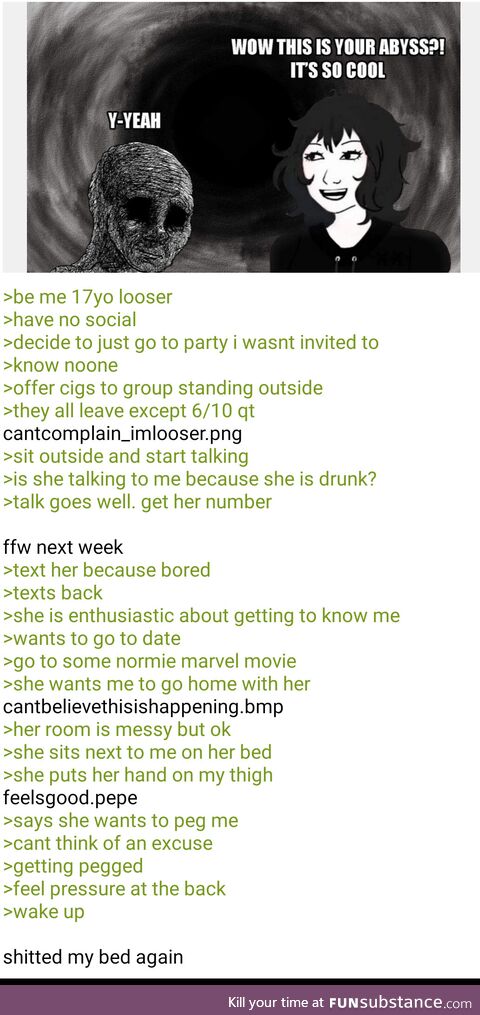 Anon isn't invited to a party