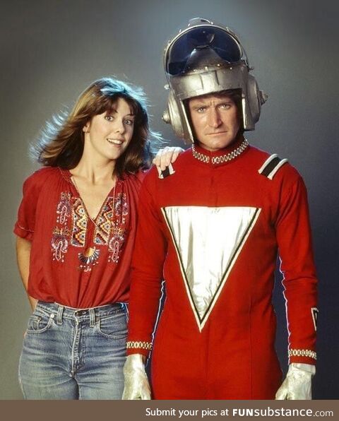 Mark Hamill and Carrie Fisher in a publicity shot for The Empire Strikes Back May the