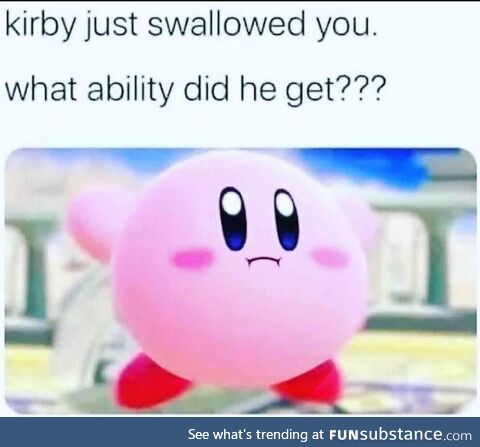 Kirby just did what?!