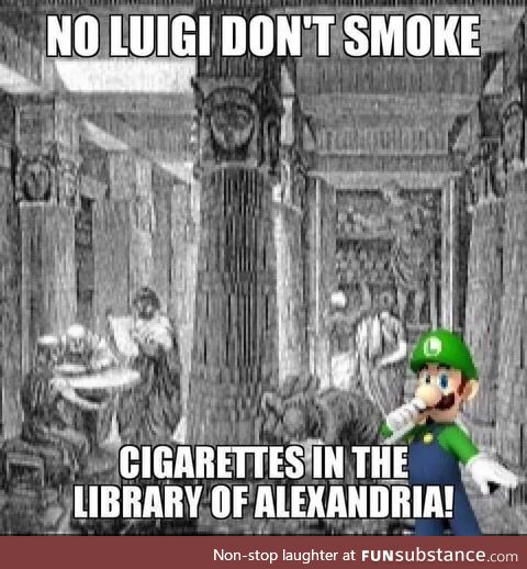 Nooo luigi :(