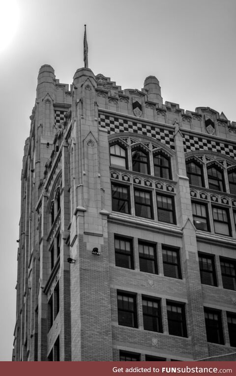 Amazing old architecture in Detroit, Michigan