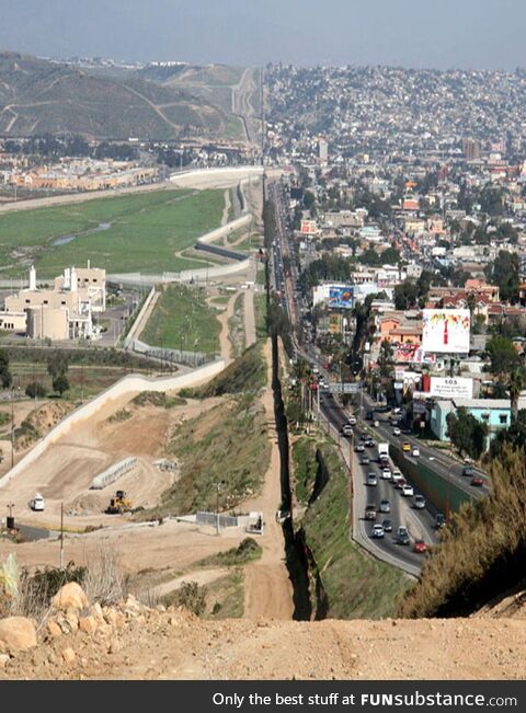 The Mexico–United States border