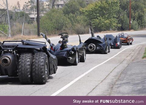 All of the Batmobiles