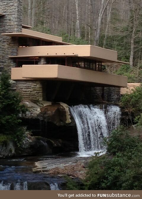 Falling Water Frank Lloyd Wright, Mill Run, Pennsylvania....Never gets old