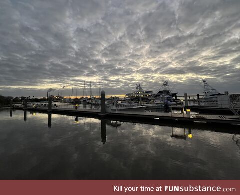 End of Day at the Marina