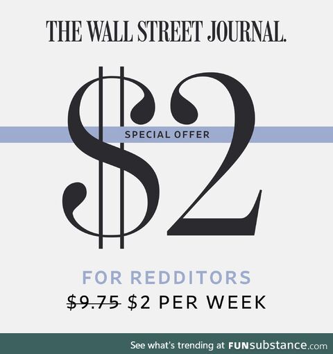 Subscribe to WSJ today for unrivaled business and finance news