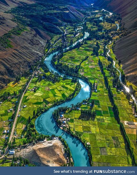 Phander Valley located in the Ghizer district of Gilgit-Baltistan Pakistan