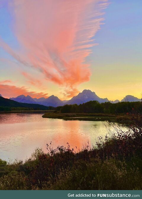 Grand Tetons in Wyoming