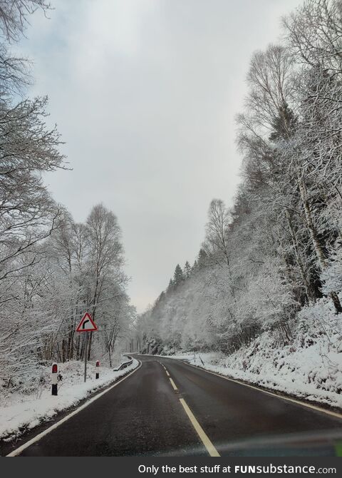 A drive in the Highlands