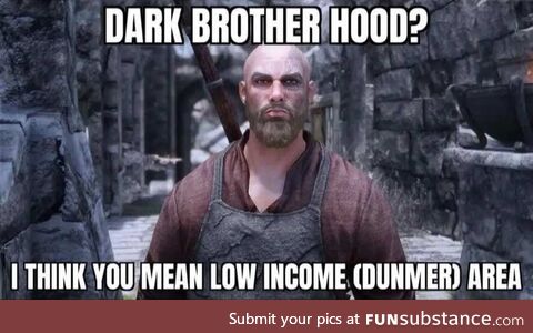 Dunmer is our word, you can say Dunma