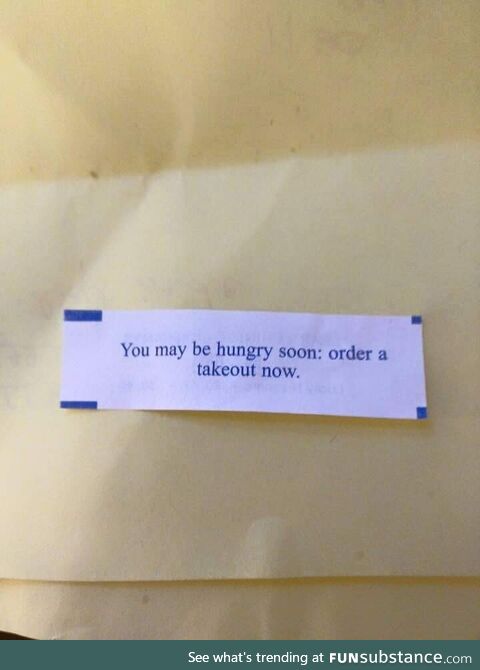 The fortune cookie writer's strike needs to end now