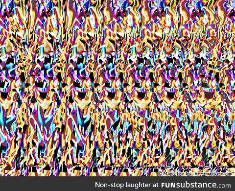 Magic eye - pegasus