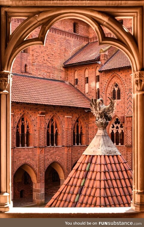 Castle Mariënburg, headquarters of the Teutonic Order [OC]