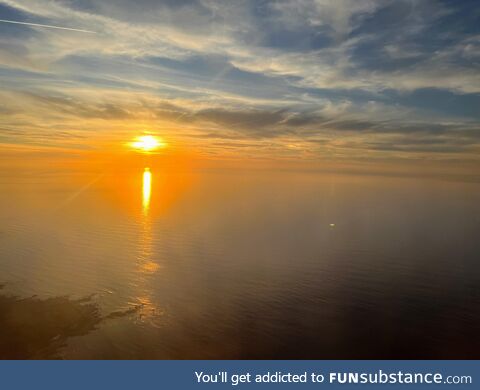 Sunset over Monterey Bay