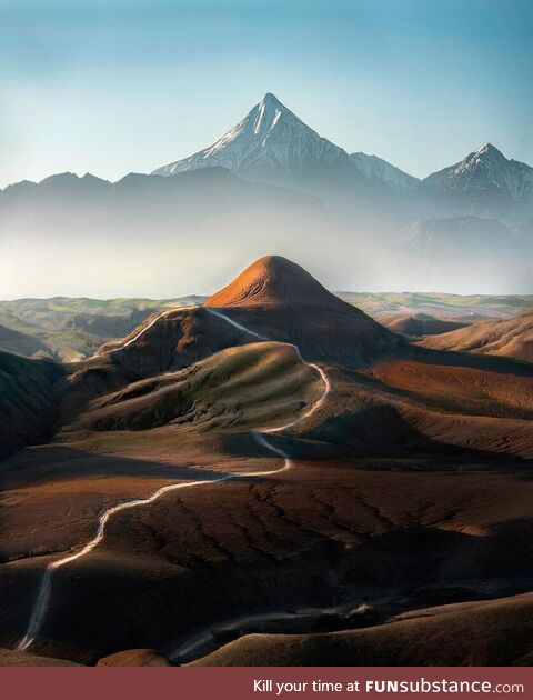 Stone desert in Morocco