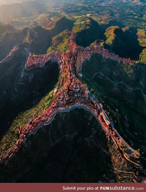 Centurion, a small town in the heart of Sicily, Italy