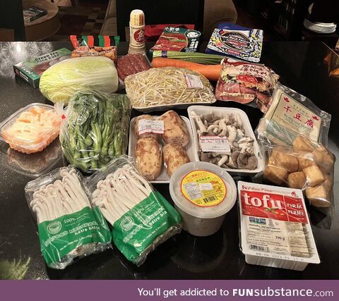 80$ worth of grocery from an Asian supermarket in Toronto