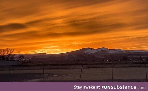 Sunset at the ranch