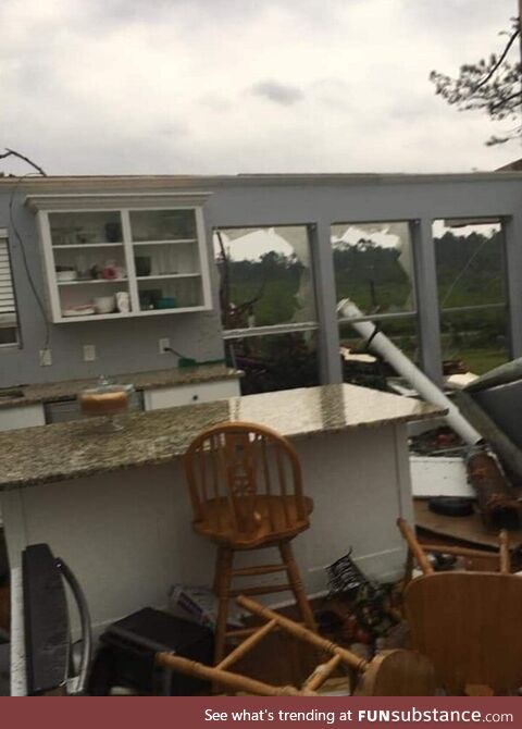 Pound cake survives Easter tornado