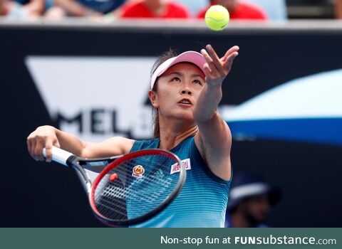 Chinese tennis star peng shuai