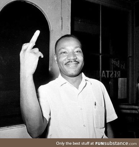 MLK has a message for all the haters & racists…