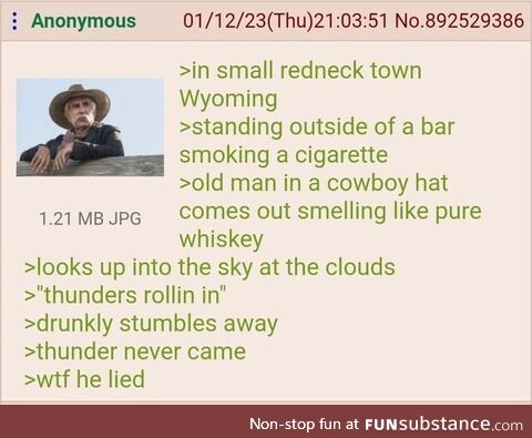 Anon meets a Cowboy