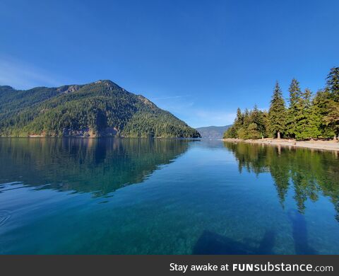 Lake crescent, wa, usa