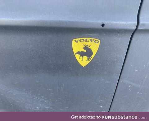 Volvo found in the wild