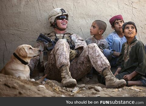 A picture taken in Afghanistan