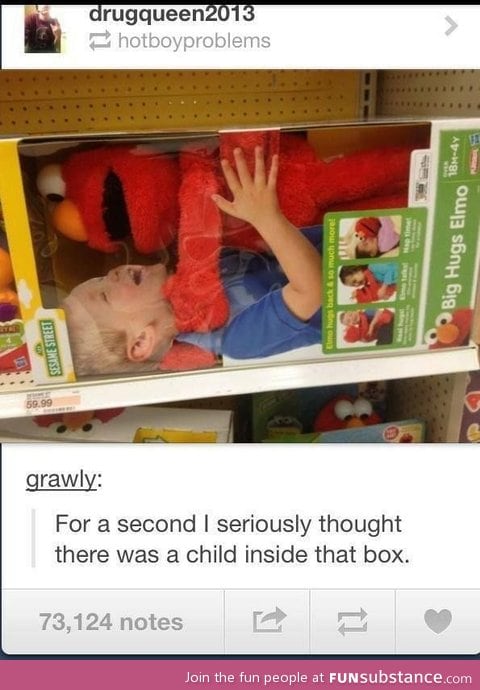 Not cool, elmo