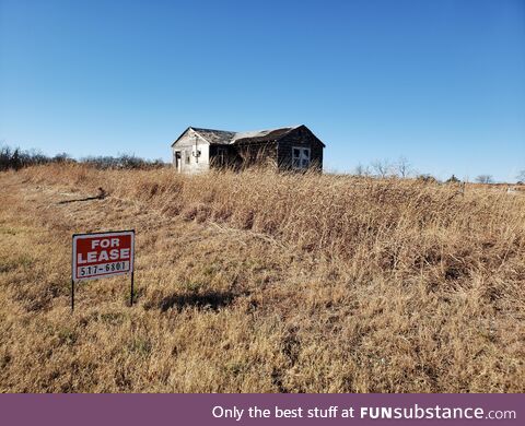 Today's housing market. Drove past this today