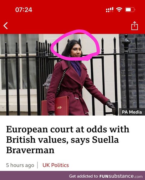 The BBC are trolling Suella Braverman