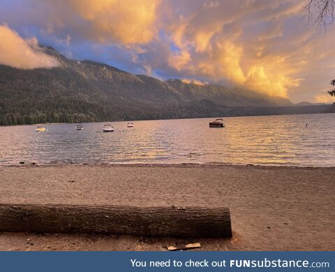 [OC] Sunset in Cultus Lake BC Canada