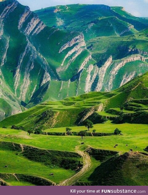 Neighborhood of the village of Cuba, Laksky district, Republic of Dagestan