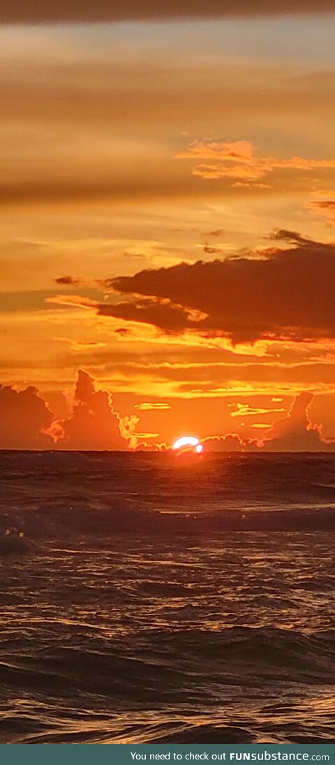 Sunset, panama city beach, fl