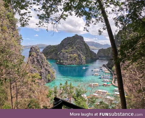 Kayangan lake, philippines (oc)