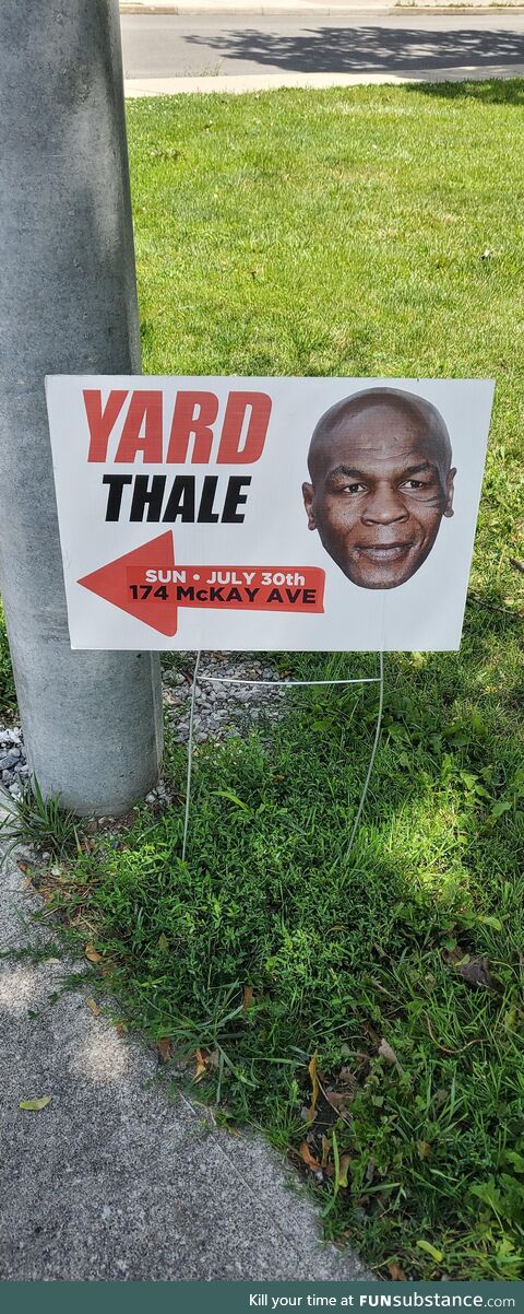 Yard thale