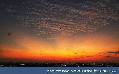 Remembrance, sunsets and planes still flying 9-11-22