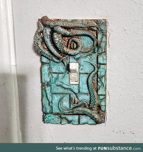 A tentacled ancient light switch